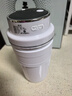 膳魔师（THERMOS）榨汁杯榨汁机小型便携制冷水杯果汁机水杯一体家用果蔬可充电果汁杯冰沙机奶昔机搅拌杯打汁随行杯 【长效制冷】冬雪白 实拍图