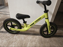 酷骑（COOGHI）儿童平衡车1-6岁滑行宝宝婴儿学步车酷奇小童超轻入门款S2 【充气轮】 12寸 -酷骑绿 实拍图