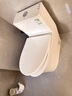 九牧（JOMOO）马桶家用暴风大冲力抗菌釉面一键快拆盖板除臭抗菌坐便器 双漩暴风脲醛抗菌11368 400mm 实拍图