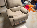 芝华仕（CHEERS）头等舱真皮单人沙发客厅电动功能懒人摇摇椅芝华士明星椅K621白 实拍图