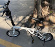 大行（DAHON）KT610折叠自行车16英寸单速男女学生上班上学城市通勤单车 白色 实拍图