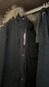 京东京造【进口极寒95鹅绒服】羽绒服男外套女冬季新款中长款 曜石黑 S 实拍图