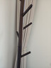 家逸全实木衣架落地衣帽架卧室挂衣架立式挂衣服架子客厅办公室挂包架 实拍图