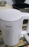 美的（Midea）电热水壶家用烧水壶小容量 0涂层 食品级304不锈钢 双层防烫 全钢无缝  1.5L容量 1566 实拍图