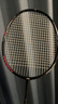 李宁（LI-NING）羽毛球拍雷霆小钢炮黑色全碳素专业进攻型单拍4U已拉线AYPT307-4 实拍图