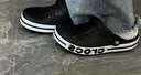 卡骆驰洞洞鞋贝雅卡骆班轻便耐磨一脚蹬休闲鞋|205089 黑色/白色-066 41 /42(260mm) 实拍图