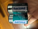 飞利浦（PHILIPS）碳性燃气灶电池 大号1号电池2粒适用热水器/煤气灶/手电筒/收音机/电子琴一号电池 R20 实拍图