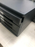 得力（deli）5层办公桌书桌桌面收纳盒文件柜收纳柜抽屉式 A4拉手资料 带索引标签学科试卷分类收纳 黑色9773A 实拍图