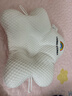 盟石（cute stone）定型枕头婴儿0-6个月睡圆头婴儿枕头0-1岁纠正偏头型新生儿童枕头 白粉 【0-6个月】10A抗菌-凉暖双面 0-2岁宝宝定型枕头可机洗 实拍图