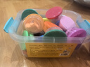 得力（deli）24色超轻粘土彩泥橡皮泥美术手工DIY玩具太空沙塑型玩具密封罐装易收纳儿童幼儿园生日开学礼物 实拍图