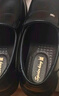 蜘蛛王男鞋真牛皮软底休闲皮鞋防滑透气中老年爸爸鞋时尚百搭商务正装鞋 Z9106黑色 单层 头层牛皮 42 (260mm) 标准皮鞋码 实拍图