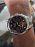 欧品客瑞士认证品牌手表男机械表全自动镂空多功能男士手表夜光防水男表 升级加强版-钢带本黑-终身保 实拍图
