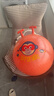 费雪（Fisher-Price）儿童玩具球 感统训练跳跳羊角球45cm红色带充气泵生日礼物礼品 实拍图