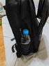 双星大容量双肩包初高中生书包男双肩包男通勤包休闲商务电脑旅行背包 黑色【加固版】红标 实拍图