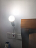 飞利浦（PHILIPS）LED节能灯泡万向床头灯壁灯插座式插电带开关卧室照明直插 【9W丨暖白】赠万向二插头灯座 实拍图