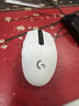罗技（G）G304 LIGHTSPEED无线鼠标 游戏鼠标 轻质便携 绝地求生FPS鼠标英雄联盟LOL吃鸡 生日礼物 白色 实拍图