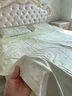罗莱家纺100%纯棉床上四件套全棉被套 220*250cm绿色京东定制款 实拍图