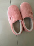 京东京造【厚底防滑】棉拖鞋女秋冬拖鞋室内居家毛拖保暖全包粉红色40-41 实拍图