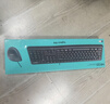 罗技（Logitech）MK120 键鼠套装 有线键鼠套装 办公键鼠套装 电脑键盘 USB即插即用 全尺寸 黑色 实拍图