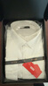京东京造【奢华200支】衬衫男白衬衫长袖衬衫外套男装冬装高端 白色 43 实拍图