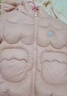 巴拉巴拉童装儿童羽绒服男童女童冬装厚款连帽外套立体造型可爱萌 粉红A61314（白鸭绒） 100 cm（充绒量71g） 实拍图