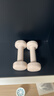 Keep 彩色浸塑哑铃 男女家用家庭健身肌肉塑形手臂轻重量樱粉 1kg*2 实拍图