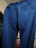 安踏（ANTA）男裤休闲运动裤卫裤男秋冬季加绒加厚保暖跑步休闲裤男士长裤子 【加绒螺纹收口】蓝色7306N-2 M /170 实拍图