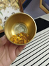 缤越百福缸黄铜米缸冰箱上摆件铜聚宝盆百福铜缸办公室招財摆件礼物 实拍图