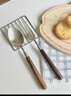 京东京造 勺子 刀叉汤勺水果叉西餐牛排不锈钢【乌檀木柄】三件套 实拍图