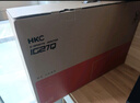 HKC高清电竞游戏台式电脑笔记本外接快速响应家用办公高刷新率微边框显示器屏幕 曲面27英寸/2K/180hz/SG27QC 实拍图