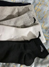 安踏袜子【4双装】运动袜秋季保暖舒适抗菌男女跑步篮球袜短中长筒袜 实拍图