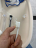 永蔓超软毛牙刷万毛牙刷软毛防牙龈出血成人家用超细毛孕妇男女士专用 超软毛 2支 管装 实拍图