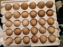 谷物鲜鸡蛋 农户散养新鲜鸡蛋 单枚40g±5 30枚（40克/枚） 实拍图