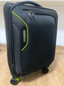 美旅箱包行李箱可上飞机20英寸可扩容拉杆箱旅行箱超轻软箱黑色DB7密码箱 实拍图