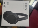 索尼（SONY）WH-CH720N 头戴式无线蓝牙降噪耳机 长久佩戴舒适高效学生网课办公游戏耳麦 黑色 实拍图