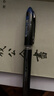 uni三菱（uni）UB-205高科技走珠笔直液式 0.5mm太空抗压签字笔学生考试水笔防漏墨 蓝色 1支装 实拍图