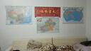 【官方正版 通用】2025 中国地图挂图+世界地图挂图 超值套装共2张 尺寸约1.1米*0.8米 高清防水标准政区图 学生地理学习 办公家庭装饰 无拼缝通用新版墙贴挂画挂图   实拍图
