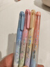 晨光（M&G）文具优品双头四色叠色闪光荧光笔学生标记笔彩色记号笔高颜值轮廓笔手帐手抄报笔4支/盒AHMT6223 实拍图