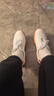 红棉 太极鞋帆布牛筋底春夏儿童男女武术鞋练功鞋太极拳运动晨练软底 白色B-1 40 实拍图