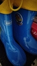 回力儿童雨鞋男童女宝防滑水靴加厚小孩高筒胶鞋中大童防水鞋子 【回力】8055儿童防水口-蓝色 34 【内长22cm】 实拍图