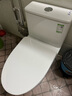 九牧（JOMOO）11396-2-1/41KB-1抗菌一级水效坐便器虹吸式节水连体马桶400坑距 实拍图
