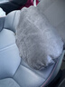 BIMLL B汽车腰靠冲孔麂皮绒靠背腰垫办公室腰靠座椅靠垫护腰家用车用靠枕 实拍图