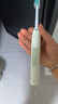 飞利浦（PHILIPS）【肖战推荐】电动牙刷钻石3系 生日礼物 情侣款送男生女友 微泡水流HX5161/05抹茶绿 国家补贴 实拍图