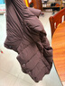 坦博尔羽绒服马甲女立领宽松外搭短款羽绒背心外套巧克力170 实拍图