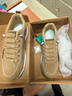 西域骆驼（VANCAMEL）男鞋秋冬2025新款透气防臭休闲鞋皮面板鞋男士阿甘跑步运动潮鞋子 卡其 42 实拍图