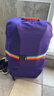 班哲尼 拉杆箱旅行箱保护套弹力行李箱套防尘雨罩加厚耐磨托运套 紫色适用26英寸27英寸28英寸29英寸拉杆箱 实拍图