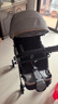 豪威 婴儿推车可坐可躺双向超轻便折叠伞车宝宝0-3岁手推车小孩儿童车 亚麻灰+奢华款+橡胶轮+全功能 实拍图