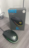 罗技（G）G102第二代游戏鼠标 RGB流光灯效鼠标 轻量化  游戏级8000DPI传感器 黑色 200-8000DPI 实拍图