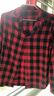 优衣库童装男童女童法兰绒格子衬衫长袖衬衣红色薄外套上衣482995 16 红色 160 实拍图