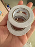 得力（deli）高粘棉纸双面胶带 12mm*10y 学生文具 开学必备学习用品 白色小卷芯单卷凑单 办公用品 30435 实拍图